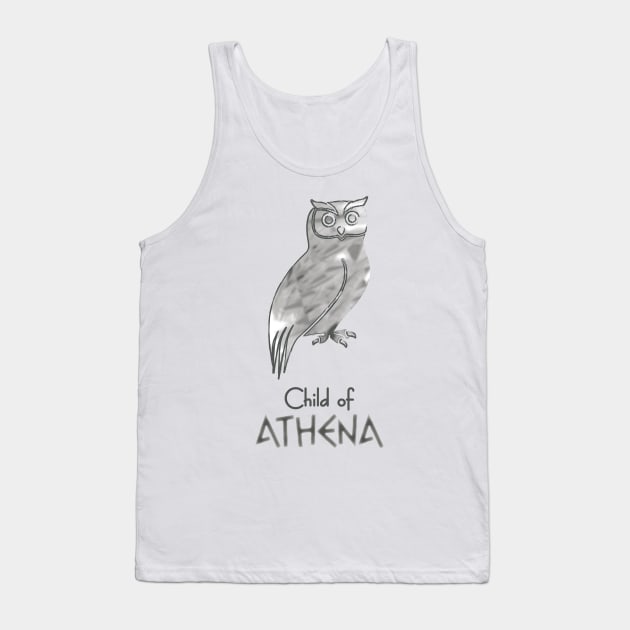 Child of Athena – Percy Jackson inspired design Tank Top by NxtArt